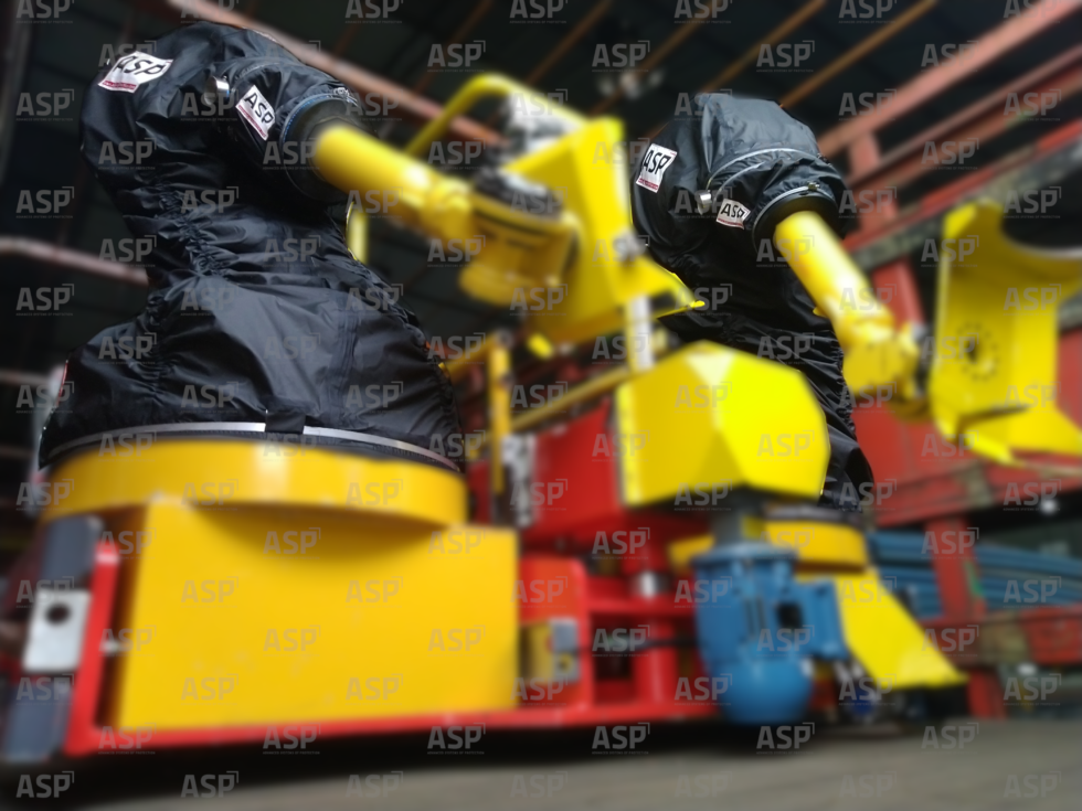 Integral robot protection for the most extreme environments